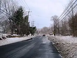 Center of Stoutsburg along CR 518