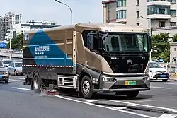 BYD T8 street sweeper truck