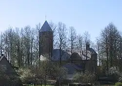 A church in Subačius city