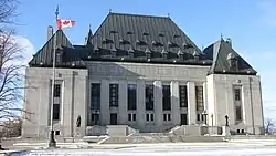 The Supreme Court of Canada in Ottawa