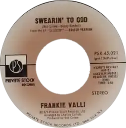 Side A of the US single