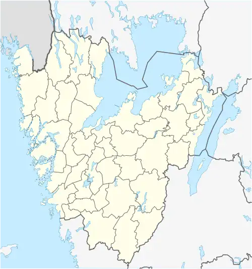Svanvik is located in Västra Götaland