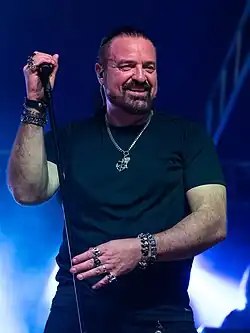 Allen performing in 2024