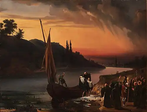 Le Convoi d'Isabeau de Bavière by Henri-Édouard Truchot