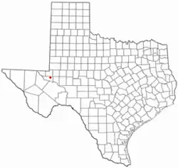 Location of Thorntonville, Texas