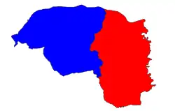 Location (red) in Tada-U District