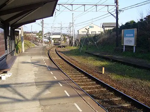 Staggered station platforms, 2007