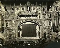 Wiew of the stage, probably around 1930s