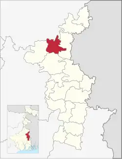 Location of Tehatta II