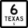 Business State Highway 6-S marker