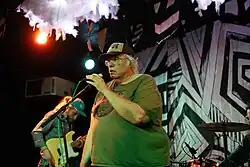 Thax Douglas reads a poem at Cactus Club, Milwaukee, January 18th, 2025