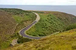The A9 road crossing the Ord