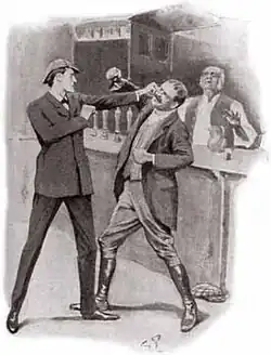 Holmes fighting
