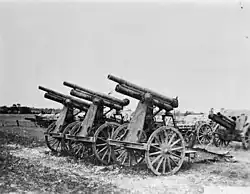 Three FlaK L30s captured at Chateau Thierry by the US 1st Division