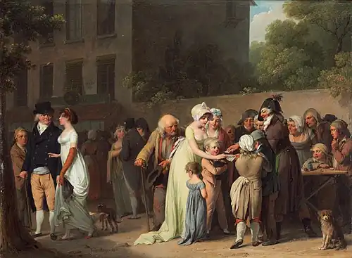 The Card Sharp on the Boulevard, 1806