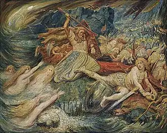 The Death of Siegfried (1899), oil on canvas, 118 x 148 cm., private collection