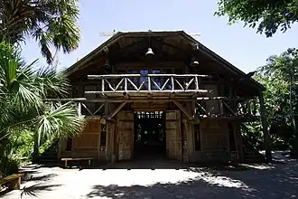 The restored Hall of Giants building.