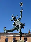 The Jester, a sculpture in Stratford-upon-Avon
