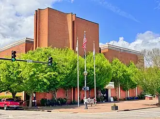 Macon County Courthouse in Franklin