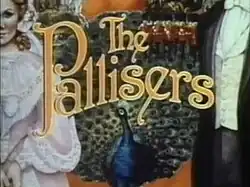 Series title over a painting of a Peacock and series characters