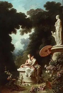 Jean-Honoré Fragonard, The Progress of Love – Love Letters, 1771–1772