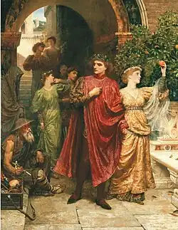 The Symbol by Frank Dicksee