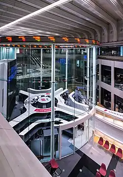 Main room of the Tokyo Stock Exchange (2018)