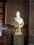 Bust of Queen Victoria inside the town hall