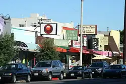 3rd Street in Los Angeles between La Cienega Boulevard and Fairfax Avenue is known for its shops and eateries