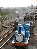 Thomas the Tank Engine trains at Kidderminster