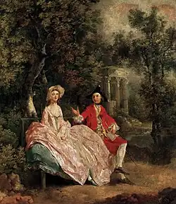 Conversation in a Park (1746), Louvre