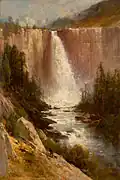 Nevada Falls, Yosemite by Thomas Hill, 1889