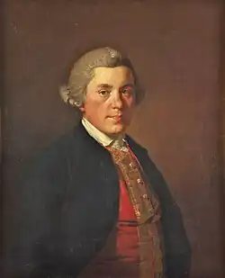 Thomas Parke, 1769 portrait