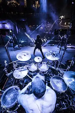 Thulcandra performing in Dallas, Texas, USA 11.03.2023