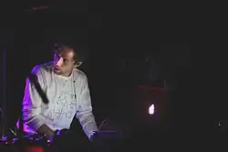 Tobias Wilner in concert at Baby's All Right, NYC, 5 February 2016.