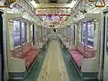 Interior of a Tokyo Metro 05 series (1st batch)