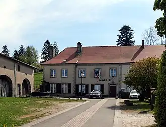 The town hall in Tollaincourt