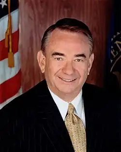 Tommy Thompson Secretary of Health and Human Services (announced December 29, 2000)[55]