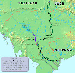 (from Geography of Cambodia)