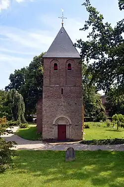 Tower and entrance of Bartholomew's Church