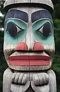 From Saxman Totem Park, Ketchikan, Alaska