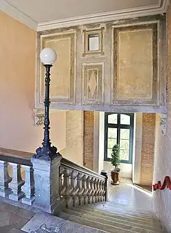 Top of the grand stair.