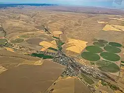 Pilot Rock and the surrounding area