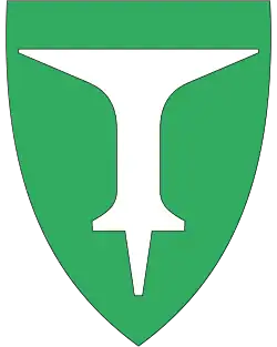 Coat of arms of Trøgstad Municipality (1979-2019)