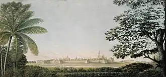View of Tranquebar in 1790