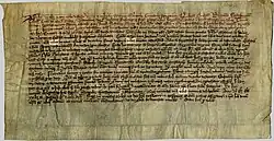 A 14th-century manuscript