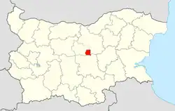 Tryavna Municipality within Bulgaria and Gabrovo Province.