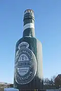 The Tuborg bottle in Hellerup.