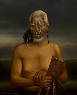 Tukukino, 1878 by Gottfried Lindauer, oil on canvas