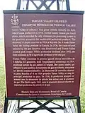 Turner Valley Oilfield National Historic Site of Canada plaque